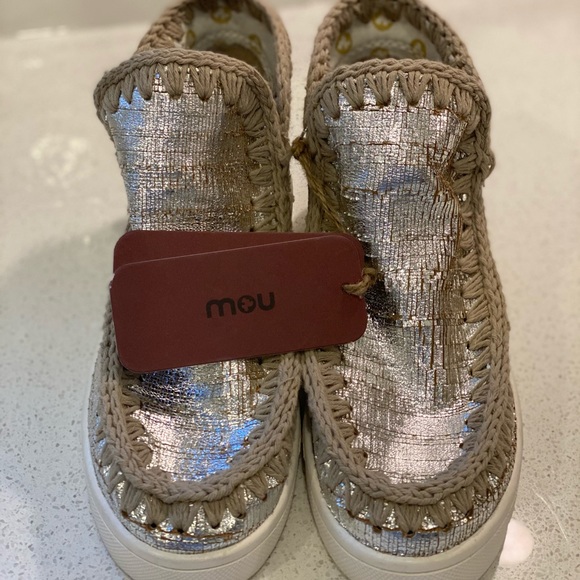 MOU Metallic Eskimo booties - Picture 2 of 4